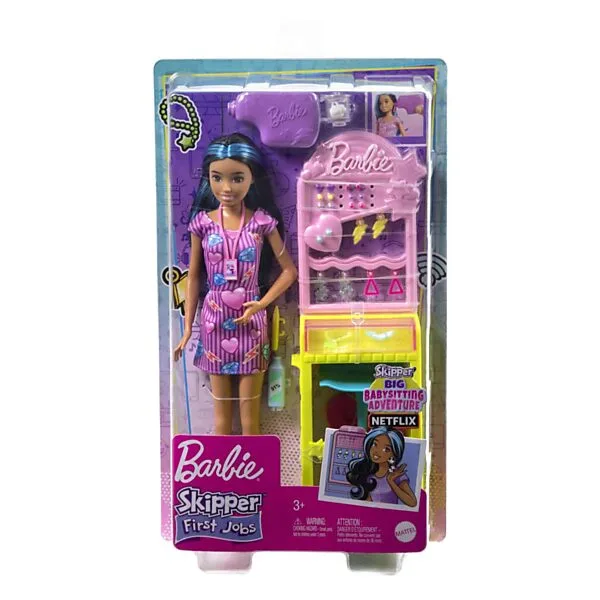 MATTEL Barbie Skipper Babysitters - First Jobs Jewelry Booth Speelset Online Kopen? - Afbeelding 2