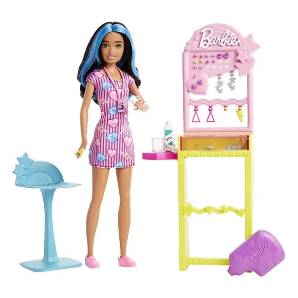 MATTEL Barbie Skipper Babysitters - First Jobs Jewelry Booth Speelset Online Kopen? - Afbeelding 7