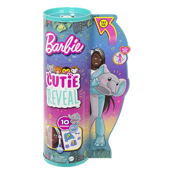 MATTEL Barbie Cutie Reveal Jungle - Olifant Online Kopen?