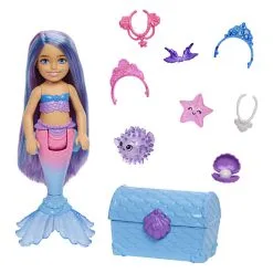 MATTEL Barbie Zeemeermin Power Pop Chelsea Mermaid Online Kopen?