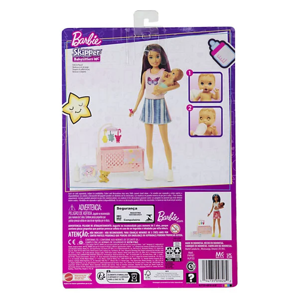 MATTEL Barbie Skipper Babysitters Met Baby Online Kopen? - Afbeelding 8