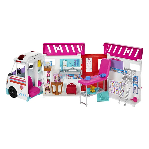 MATTEL Barbie Ambulance Kliniek Speelset Online Kopen? - Afbeelding 3