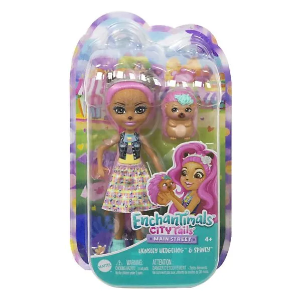 MATTEL Enchantimals City Tails Pop - Hensley Egel En Spiney Online Kopen? - Afbeelding 2