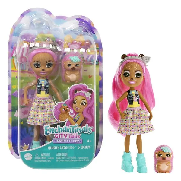 MATTEL Enchantimals City Tails Pop - Hensley Egel En Spiney Online Kopen? - Afbeelding 3