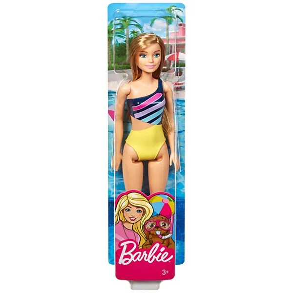 MATTEL Barbiepop Beach Pop - Blond Haar Met Badpak Online Kopen? - Afbeelding 2