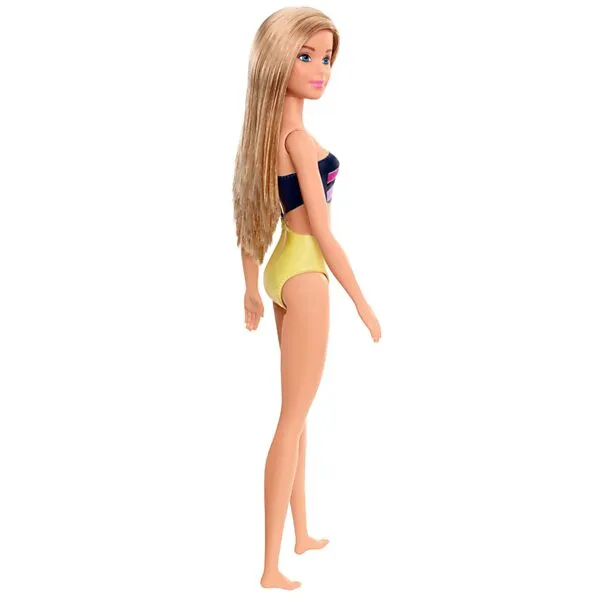 MATTEL Barbiepop Beach Pop - Blond Haar Met Badpak Online Kopen? - Afbeelding 4