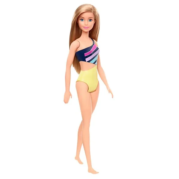 MATTEL Barbiepop Beach Pop - Blond Haar Met Badpak Online Kopen? - Afbeelding 8