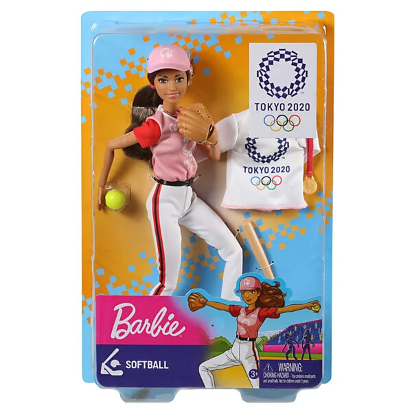MATTEL Barbie Olympische Spelen Pop - Softball/Baseball Online Kopen? - Afbeelding 2