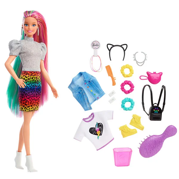 MATTEL Barbie Pop Regenboog Haar Online Kopen?