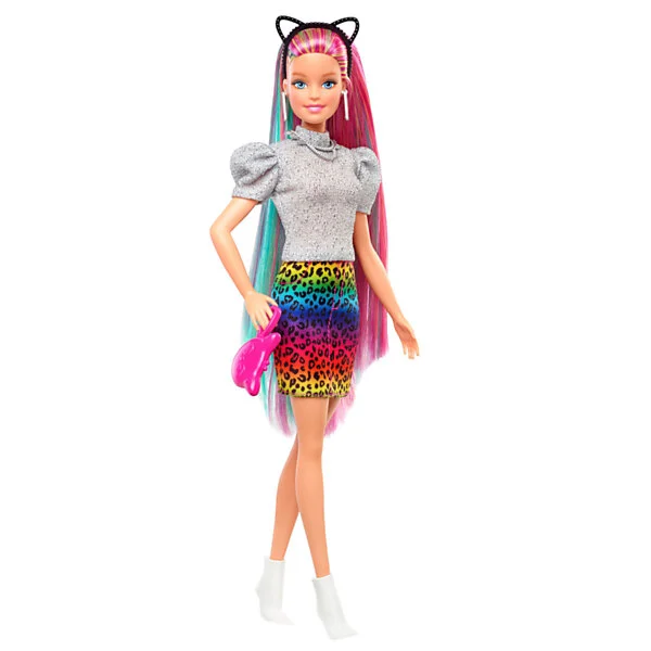 MATTEL Barbie Pop Regenboog Haar Online Kopen? - Afbeelding 3