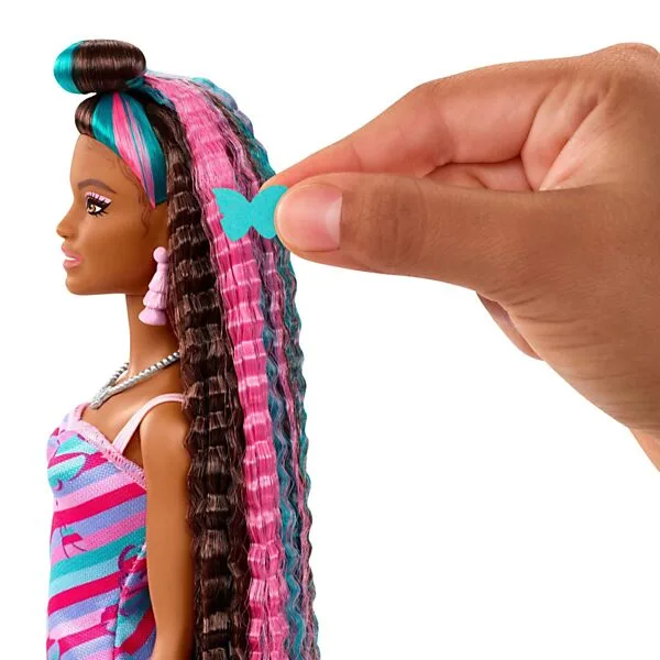MATTEL Barbie Pop Totally Hair - Butterfly Online Kopen? - Afbeelding 7