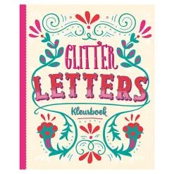 Glitterkleurboek Letters