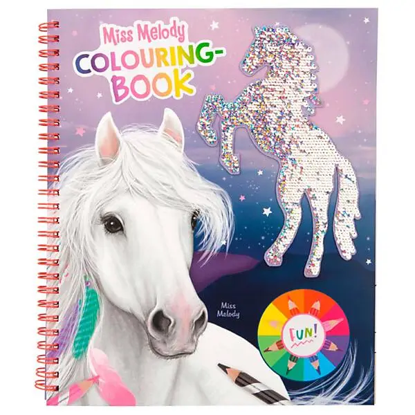 Miss Melody Kleurboek Met Pailletten Online Kopen? - Afbeelding 3