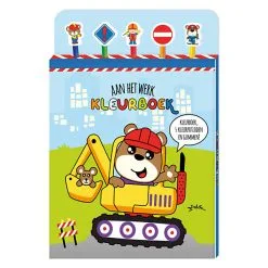 Kleurboek Met Kleurpotloden - Aan Het Werk