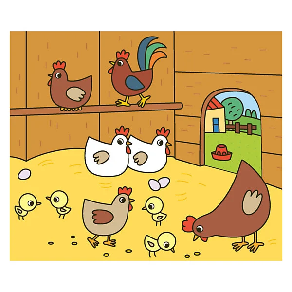 Deltas Happy Coloring - De Dieren Van De Boerderij Online Kopen? - Afbeelding 7