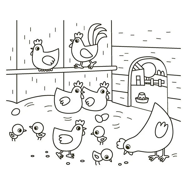 Deltas Happy Coloring - De Dieren Van De Boerderij Online Kopen? - Afbeelding 8