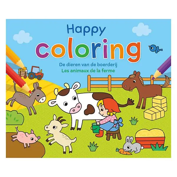 Deltas Happy Coloring - De Dieren Van De Boerderij Online Kopen? - Afbeelding 11