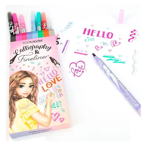 TOPModel Kalligrafeer En Fineliner Set Online Kopen? - Afbeelding 6