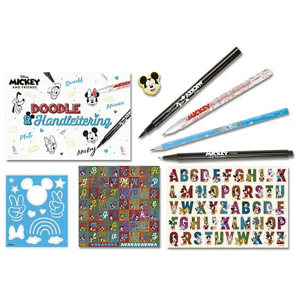 Totum Mickey Mouse - Doodle & Handlettering Set Online Kopen? - Afbeelding 2