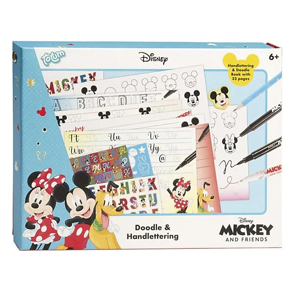 Totum Mickey Mouse - Doodle & Handlettering Set Online Kopen? - Afbeelding 14