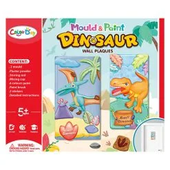 Gips Gieten & Schilderen Dino Magneten