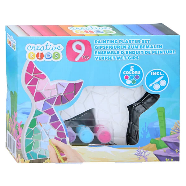 Gips Schilderen Patronen, 9dlg. - Afbeelding 2