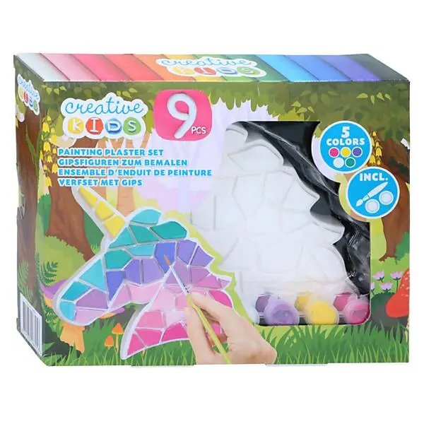 Gips Schilderen Patronen, 9dlg. - Afbeelding 3