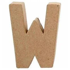 Creativ Company Letter Papier-maché - W, 10cm Online Kopen?