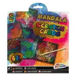 Creative Craft Group Scratch Kaarten, 6st. - Mandala Online Kopen?