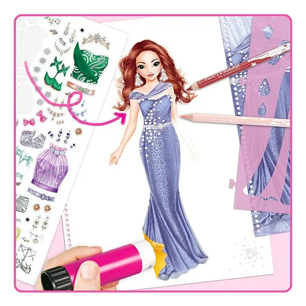 TOPModel Create Your Glamour Special Kleurboek Online Kopen? - Afbeelding 10