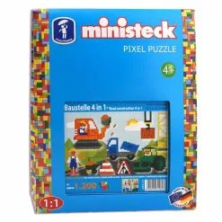 Ministeck Bouwterrein 4in1, 1200st. Online Kopen?