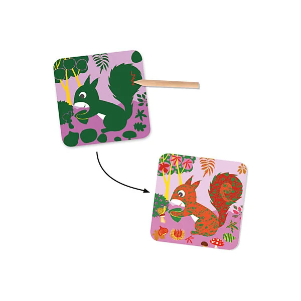 Djeco Kraskaarten - Kleine Dieren Online Kopen? - Afbeelding 4