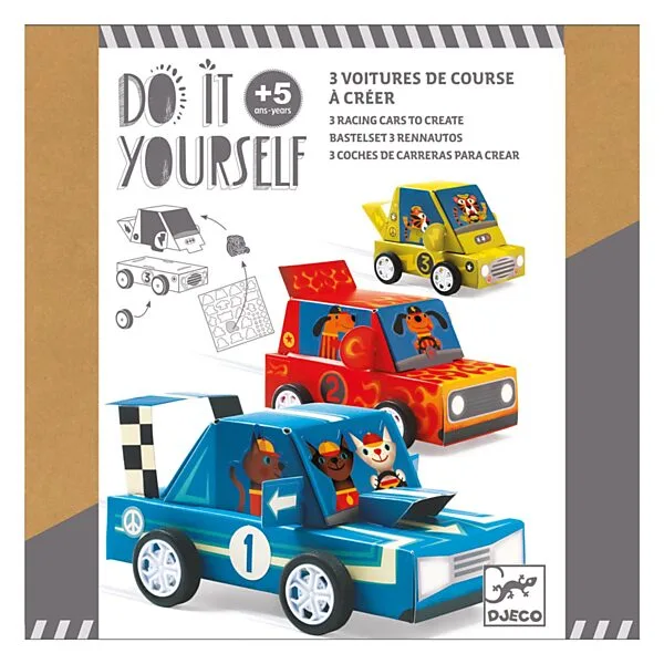 Djeco DIY Raceauto's Maken Online Kopen? - Afbeelding 2