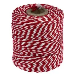 Quantore Touw Katoen 45meter 50gr Rood/wit Online Kopen?