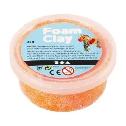 Creativ Company Foam Clay - Neon Oranje, 35gr. Online Kopen?