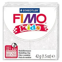 FIMO Kids Boetseerklei Wit Glitter, 42gr Online Kopen?