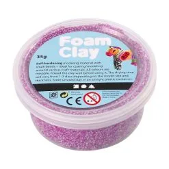Creativ Company Foam Clay - Neon Paars, 35gr. Online Kopen?