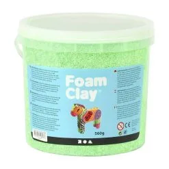 Creativ Company Foam Clay - Neon Groen, 560gr. Online Kopen?