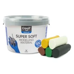 Creall Supersoft Klei Safari Kleuren, 1750gr. Online Kopen?