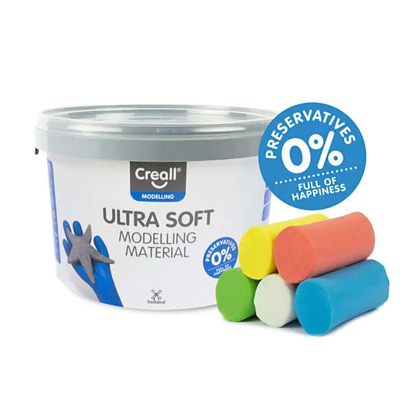 Creall Ultra Soft Klei Kleur, 1100 Gr. Online Kopen? - Afbeelding 2