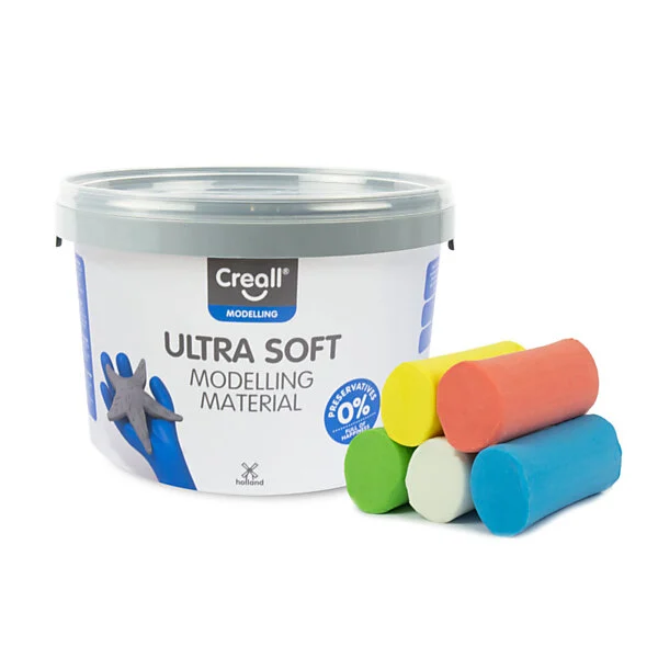 Creall Ultra Soft Klei Kleur, 1100 Gr. Online Kopen? - Afbeelding 4