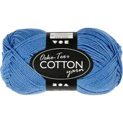 Creativ Company Katoengaren, Blauw, 50gr, 170m Online Kopen?