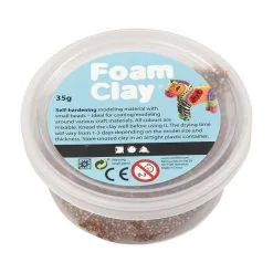 Creativ Company Foam Clay - Bruin, 35gr. Online Kopen?