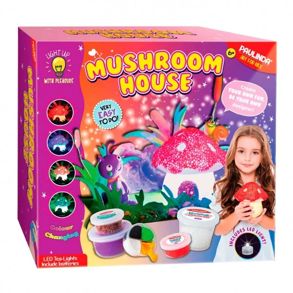 Paulinda Maak Je Eigen Paddenstoelen Huisje Met Licht Online Kopen? - Afbeelding 2