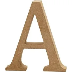 Creativ Company Letter A MDF 8cm, 1st. Online Kopen?