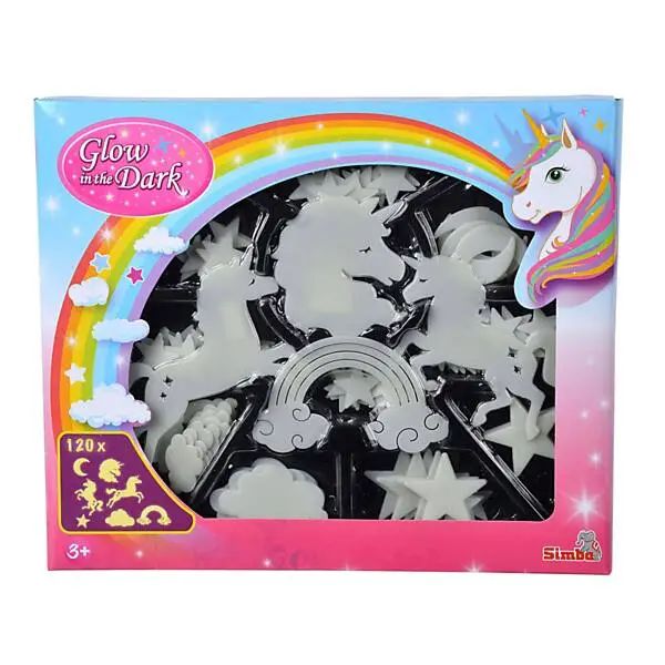 SIMBA Glow In The Dark Eenhoorn Set, 120dlg. Online Kopen? - Afbeelding 3