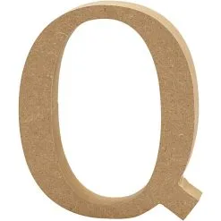 Creativ Company Letter Q MDF 13cm, 1st. Online Kopen?