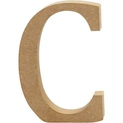 Creativ Company Letter C MDF 8cm, 1st. Online Kopen?