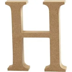 Creativ Company Letter H MDF 13cm, 1st. Online Kopen?