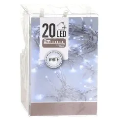 LED Verlichting Wit, 20 Lampjes